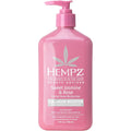 Hempz Sweet Jasmine and Rose Herbal Body Moisturizer front view bottle