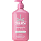 Hempz Sweet Jasmine and Rose Herbal Body Moisturizer front view bottle