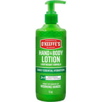 O'Keeffe's Working Hands Hand And Body Lotion front view pump bottle