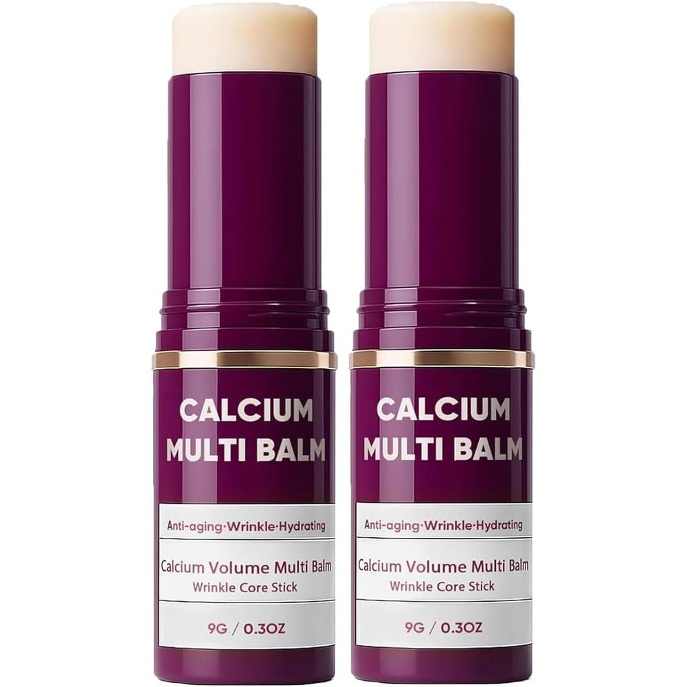 Maggidea Calcium Volume Multi Balm Stick front view of two pack tubes for anti-aging skincare