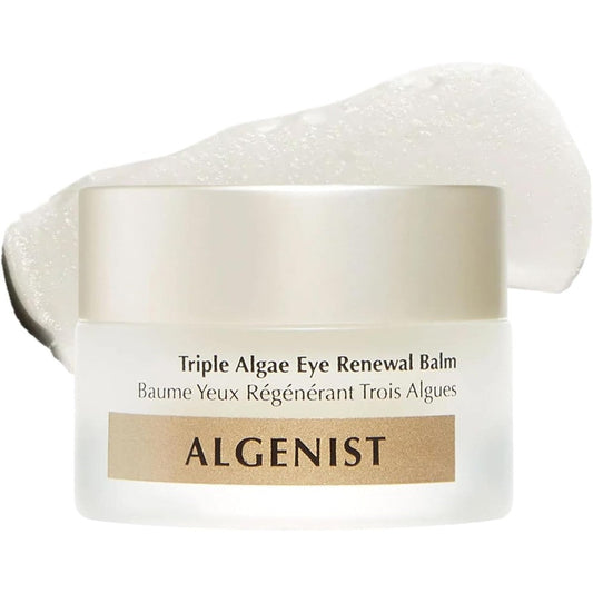 Algenist Triple Algae Eye Renewal Balm jar front view premium anti aging skincare