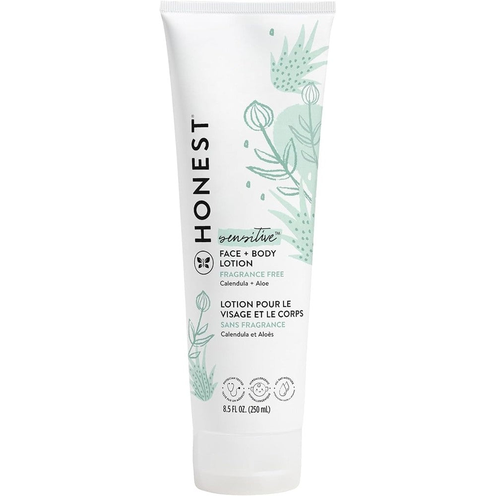 The Honest Company Hydrating Face and Body Lotion front view