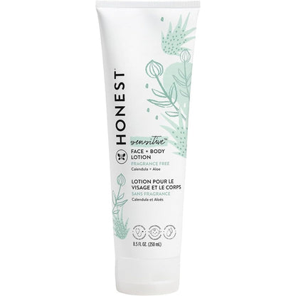 The Honest Company Hydrating Face and Body Lotion front view