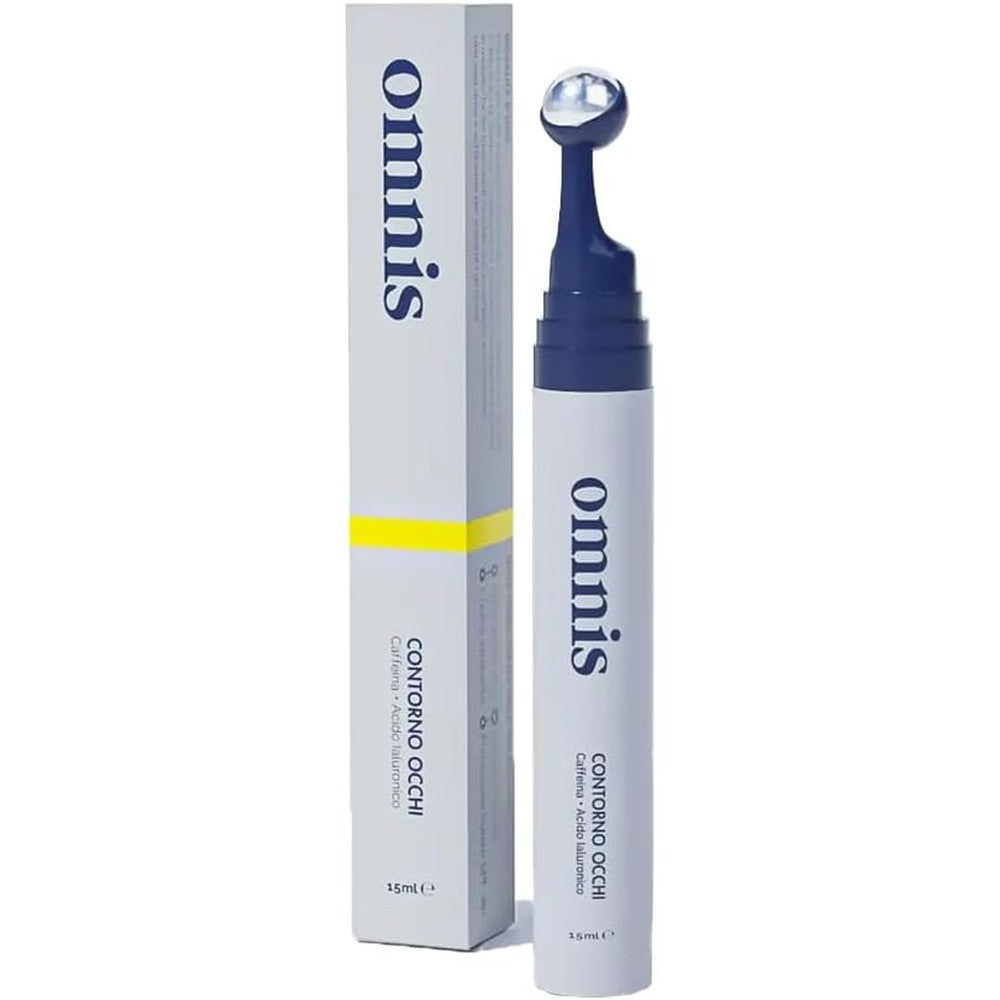 SerlinoLab USA Omnis Uomo Eye Cream front view showing the premium packaging and branding.