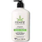 Hempz Original Natural Hemp Seed Oil Body Moisturizer front view bottle
