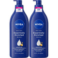 Nivea Essentially Enriched Body Lotion front view moisturizing skincare