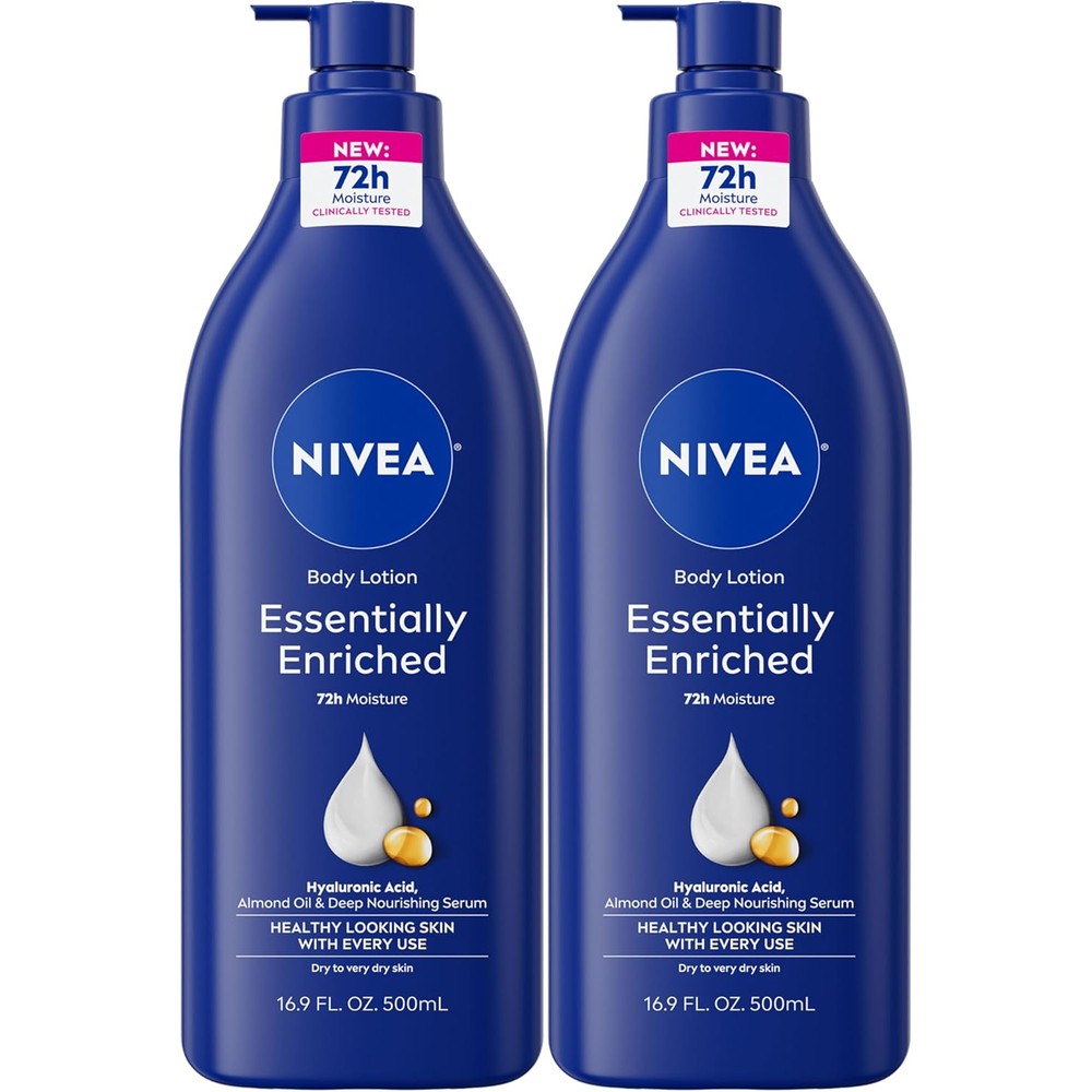 Nivea Essentially Enriched Body Lotion front view
