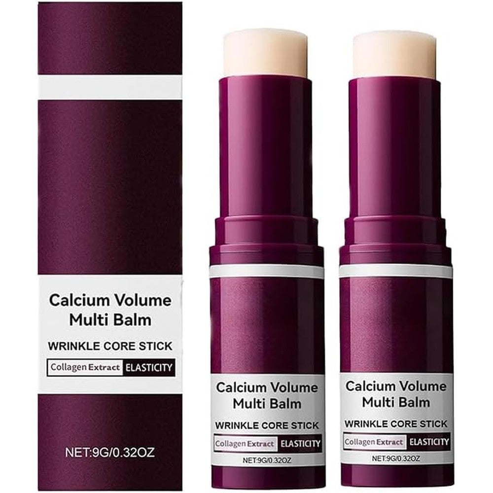GWQYHFEN Calcium Volume Multi Balm wrinkle core stick front view for anti-aging skincare