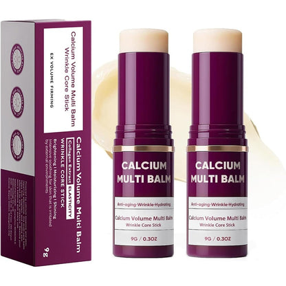 Maggidea Piuregn Her Calcium Multi Balm stick front view for anti-aging skincare.