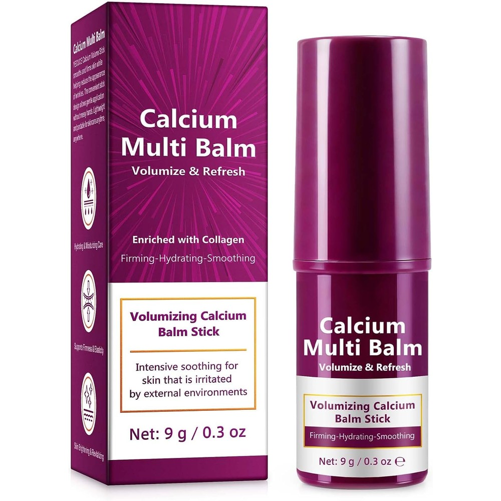OcoSlow Calcium Multi Balm Stick front view anti aging skincare moisturizer