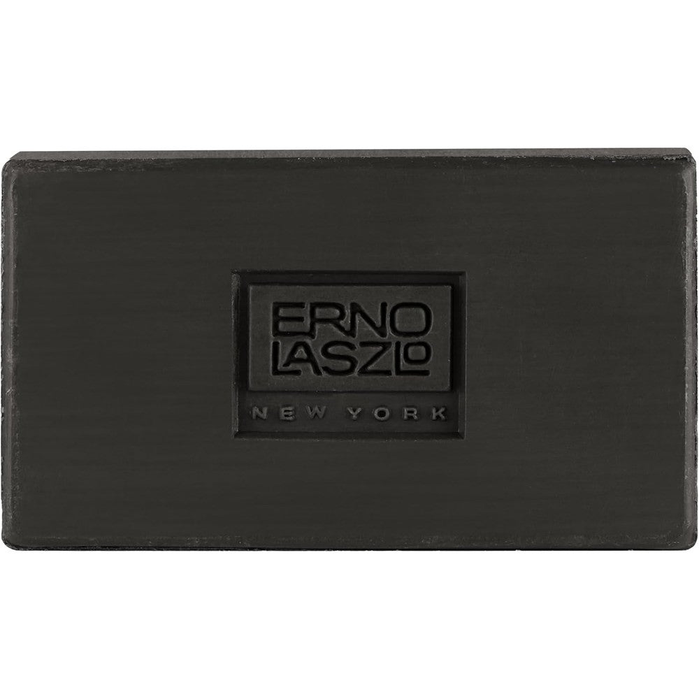 Erno Laszlo Sea Mud Deep Cleansing Bar front view travel size charcoal soap packaging