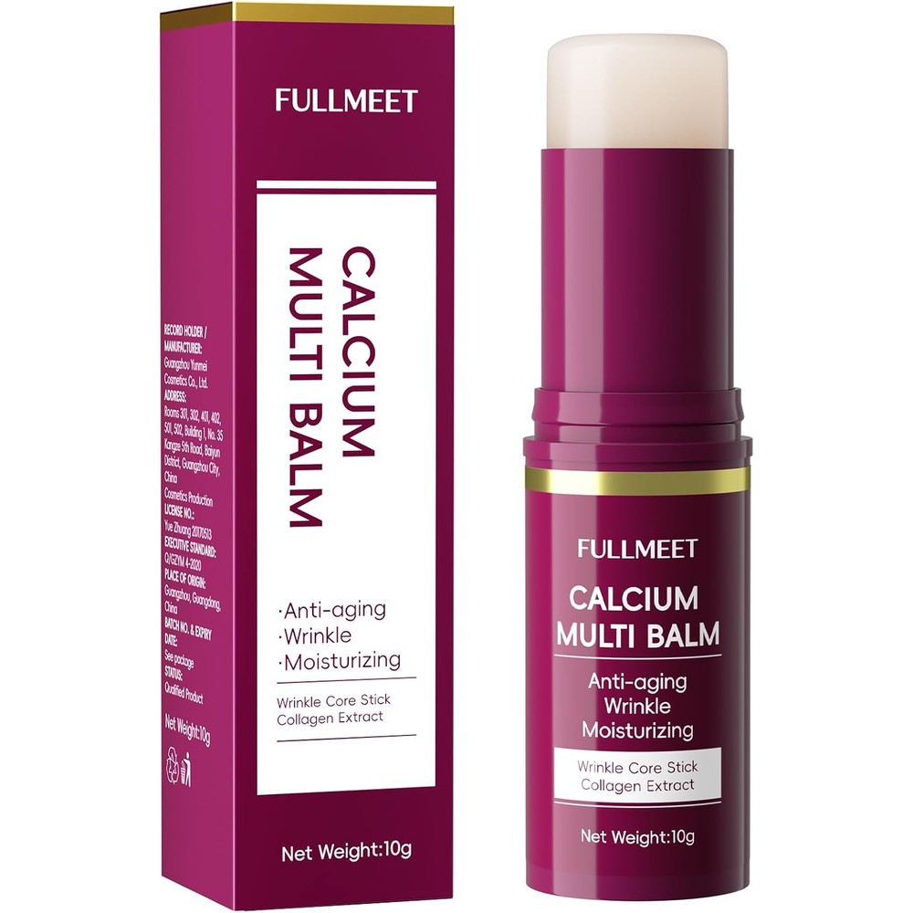 Mzzsveuy FullMeet Calcium Multi Balm Stick front view anti-aging eye skincare tube