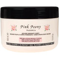 Perlier Pink Peony Hydrating Body Mousse jar front view with organic shea butter label