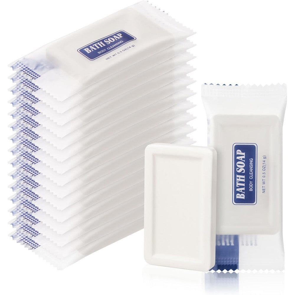 Hqslsund Travel Size Mini Bar Soap 30 pack front view
