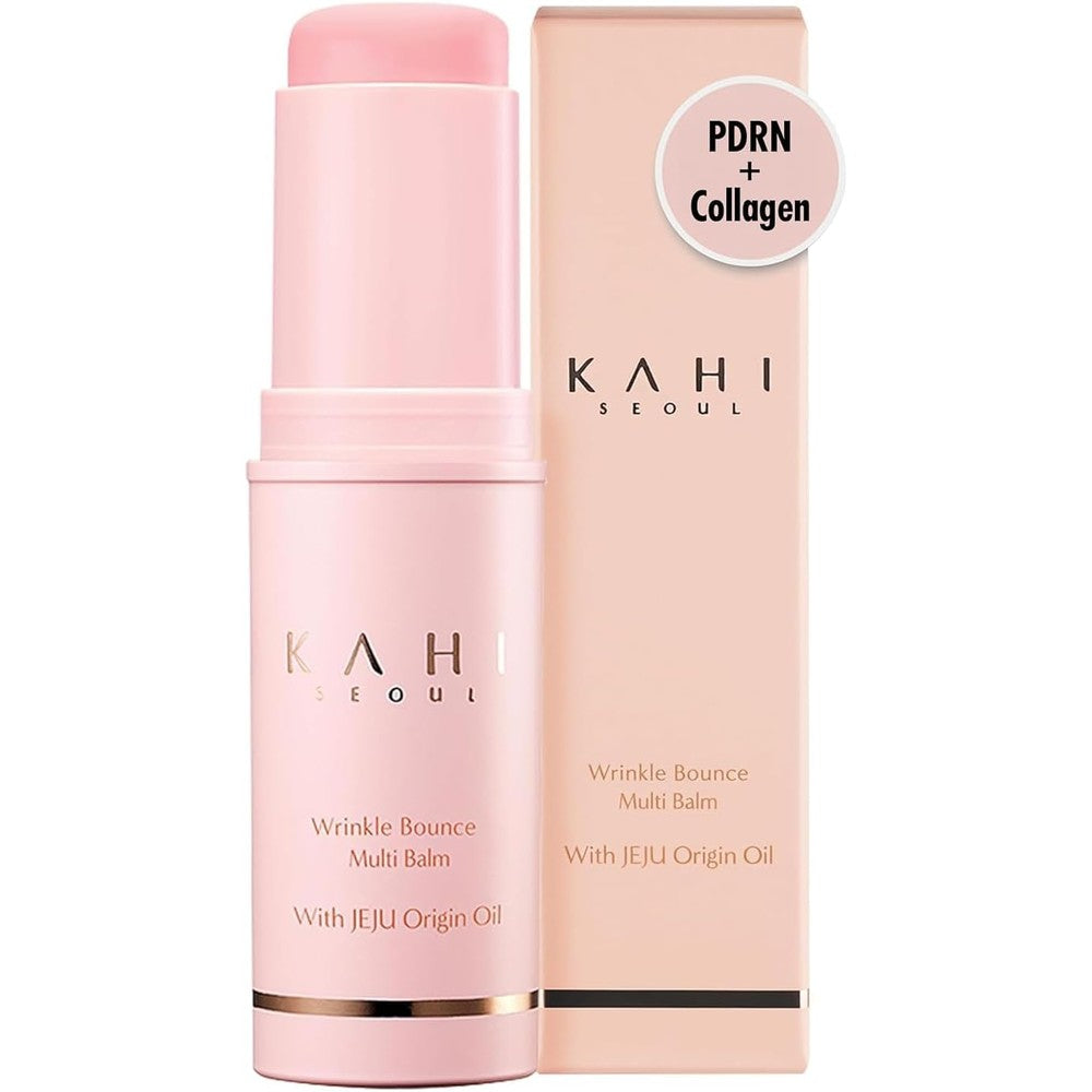 KAHI Wrinkle Bounce multi balm stick PDRN collagen 48-hour hydration