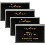 SheaMoisture African Black Soap Face and Body Bar front packaging view