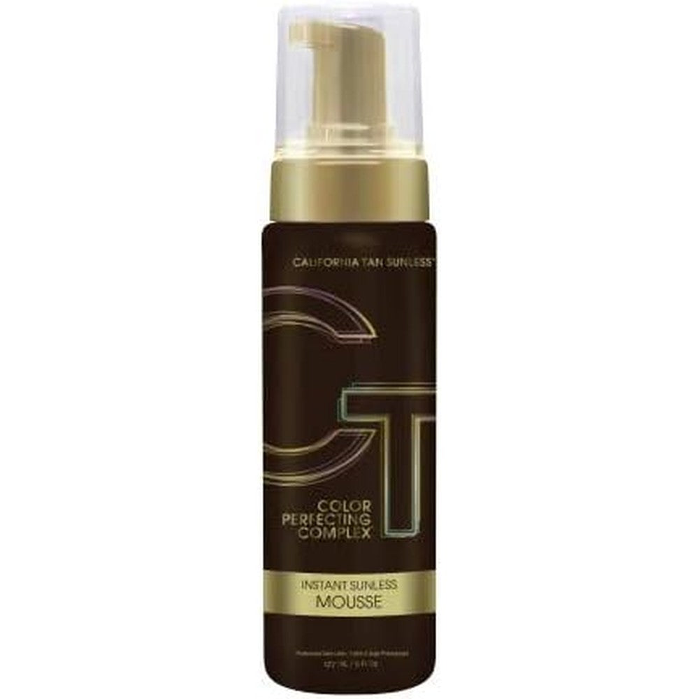 California Tan Color Perfecting Complex Instant Sunless Mousse front view packaging