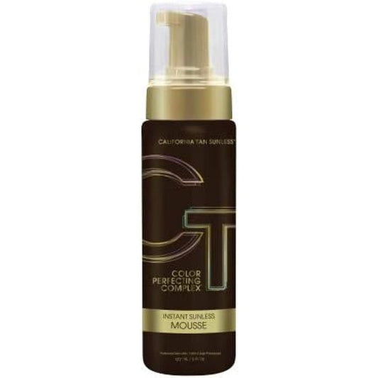 California Tan Color Perfecting Complex Instant Sunless Mousse front view packaging