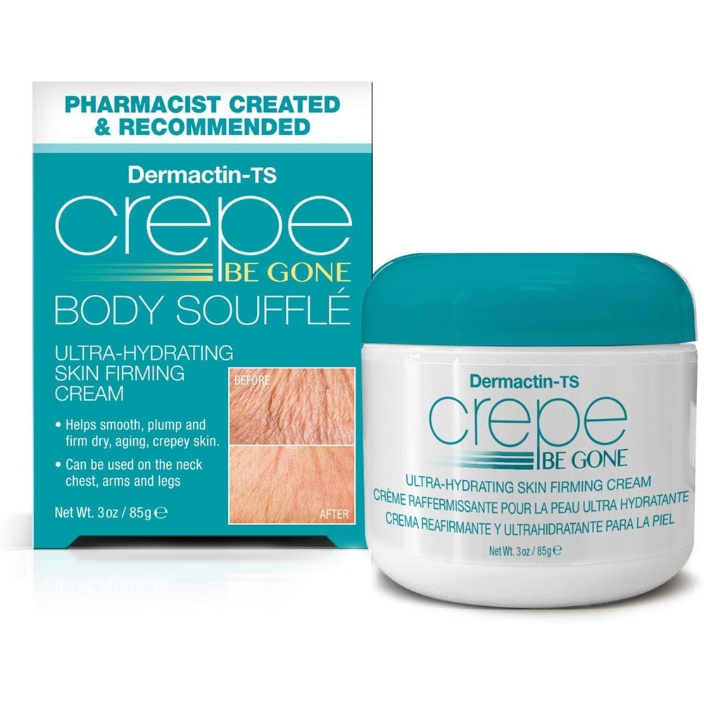 Dermactin-TS Crepe Be Gone Body Souffle two pack front view skin firming cream