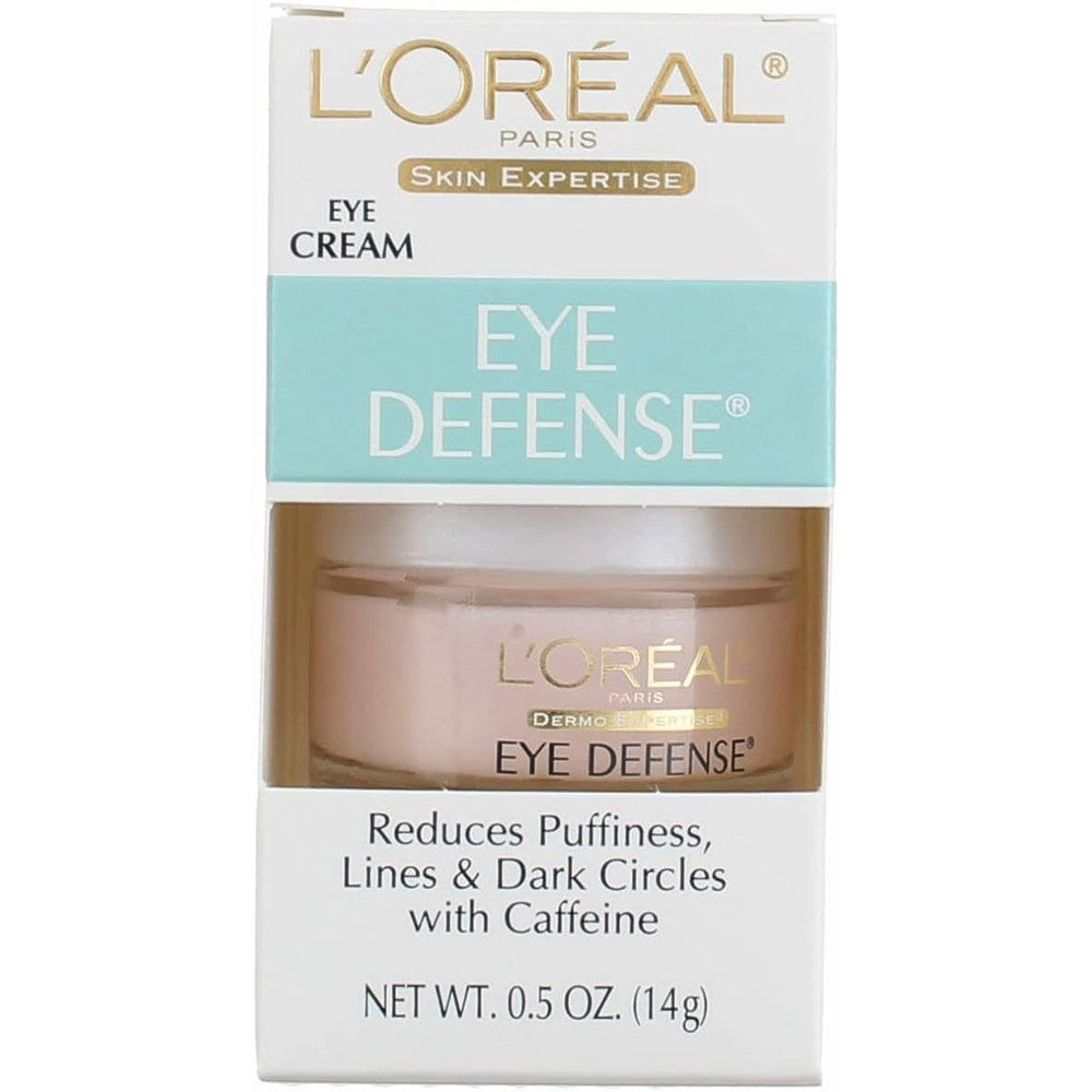 L'Oreal Paris Dermo-Expertise Eye Defense Gel front view pack of two