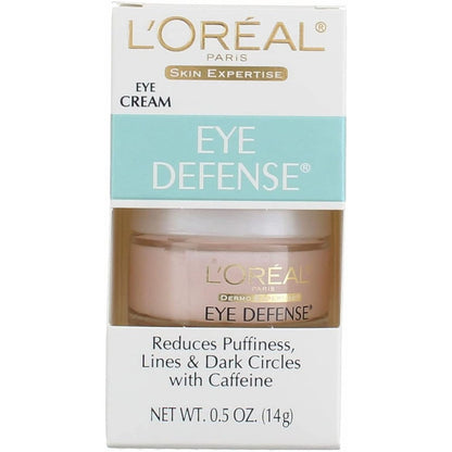 L'Oreal Paris Dermo-Expertise Eye Defense Gel front view pack of two