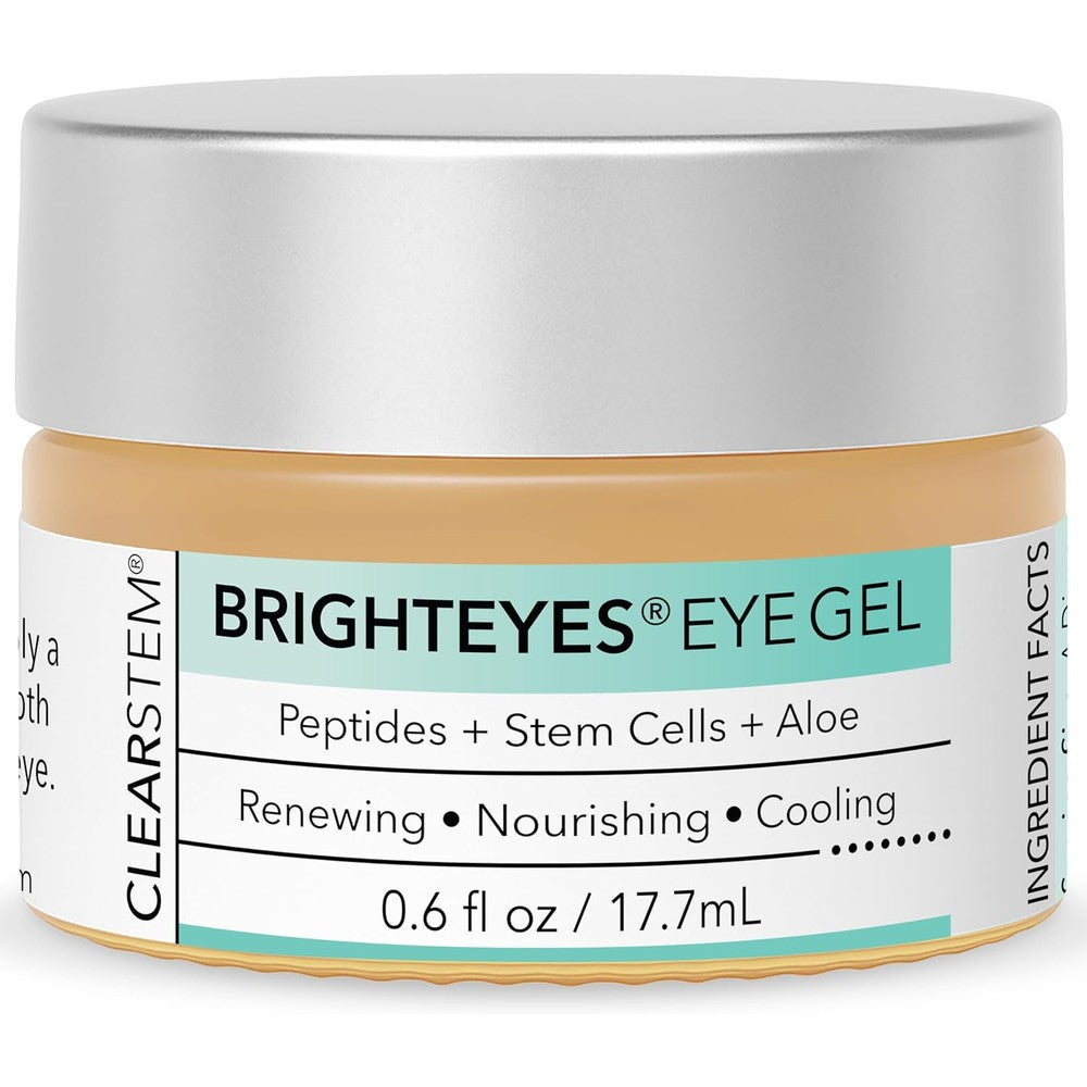 CLEARSTEM BRIGHTEYES 0.6 fl oz cooling eye gel pump bottle