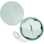 Florence By Mills Floating Under The Eyes Depuffing Gel Pads front view container