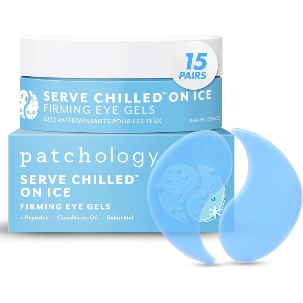 Patchology Serve Chilled On Ice firming eye gel jar front view