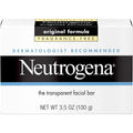 Neutrogena Original Amber facial cleansing bar fragrance-free for gentle daily washing