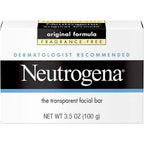 Neutrogena Original Amber facial cleansing bar fragrance-free for gentle daily washing