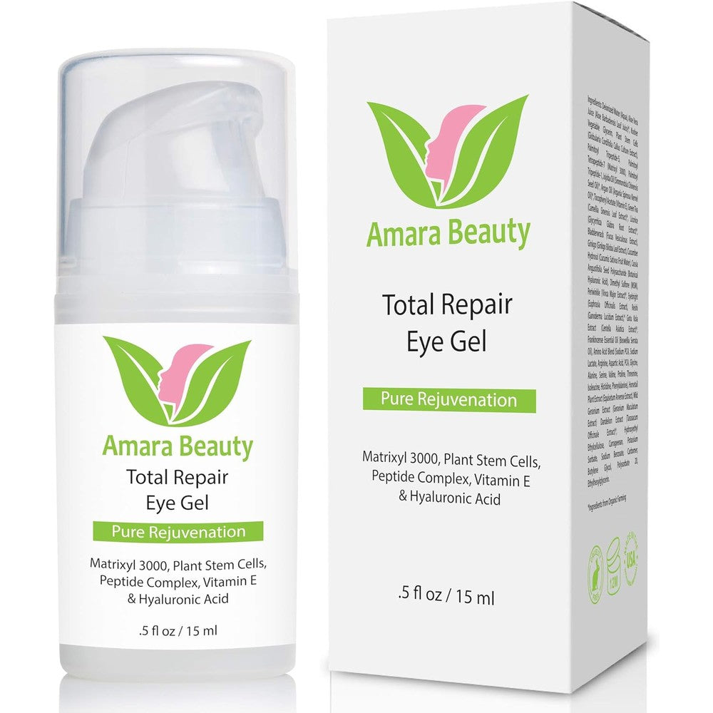 Amara Beauty Eye Cream Gel for dark circles and puffiness treatment