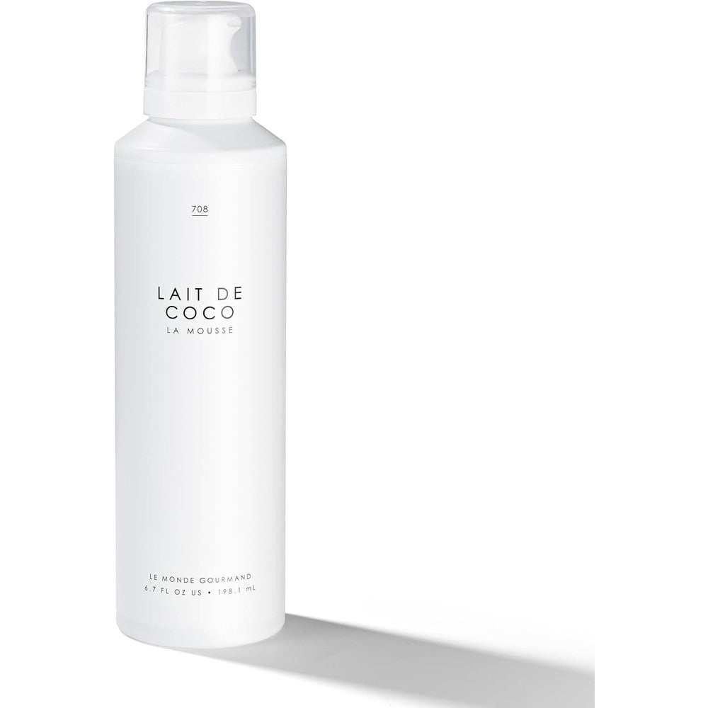 Le Monde Gourmand Lait de Coco La Mousse whipped body moisturizer front view