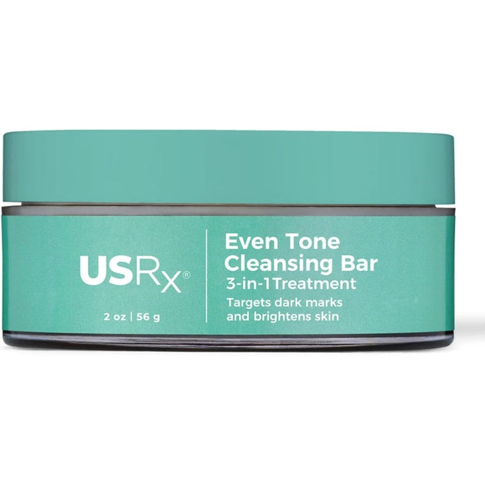 Urban Skin Rx Even Tone Cleansing Bar 2.0 Ounce front container view for hyperpigmentation treatment