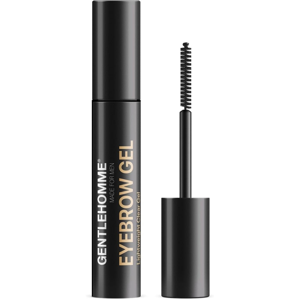 Gentlehomme mens clear eyebrow gel tube with spiral brush applicator