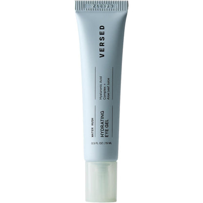 Versed Water Rush Hydrating Eye Gel tube with hyaluronic acid
