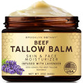 Brooklyn Botany Beef Tallow Balm front view two ounce jar
