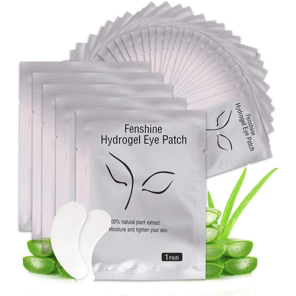 Fenshine 200 pairs of individually wrapped eyelash extension eye pads