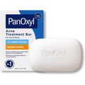 Panoxyl 10 percent benzoyl peroxide acne treatment bar front view packaging