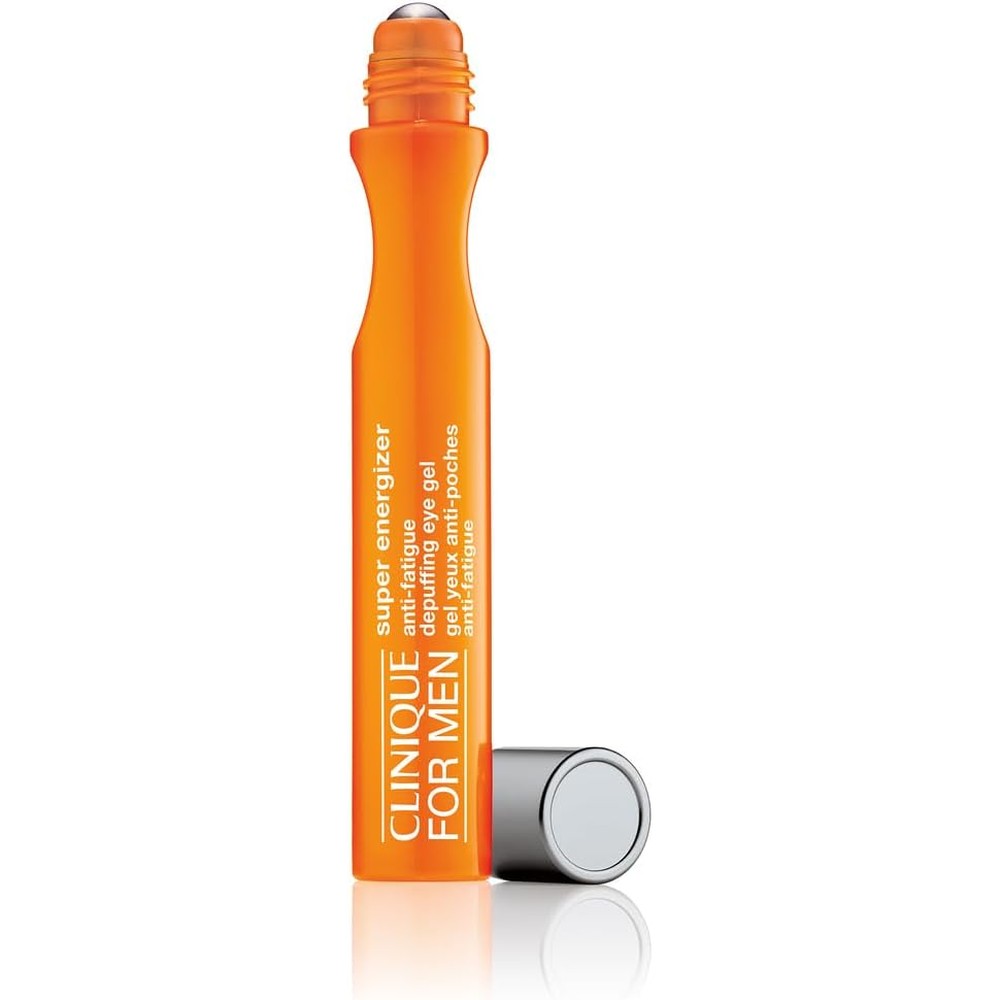 Clinique For Men Super Energizer de-puffing eye gel with cooling rollerball for dark circles best eye cream