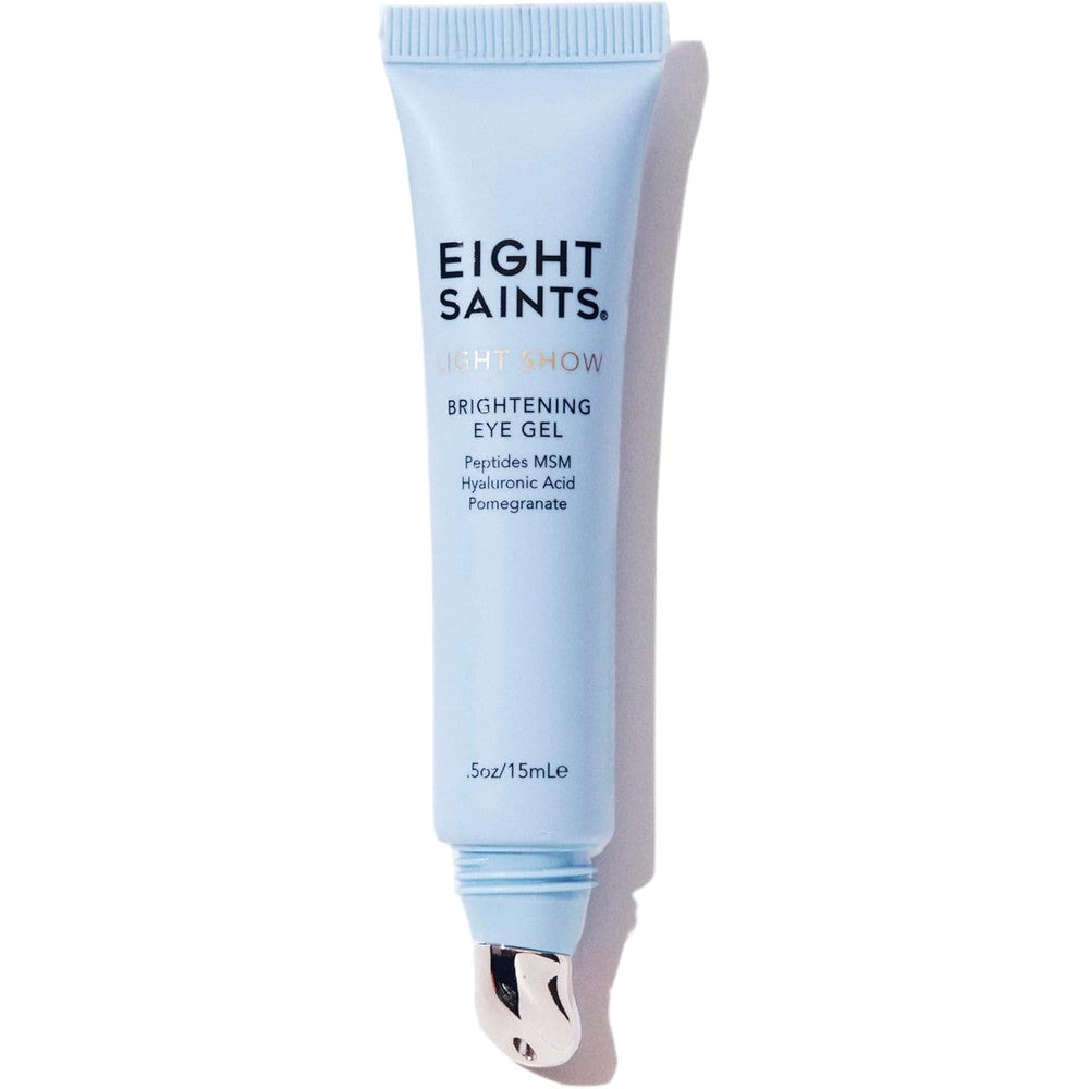 Eight Saints Light Show Brightening Eye Gel 0.5 Ounce front view of tube