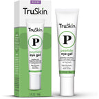 TruSkin peptide eye gel front view tube packaging