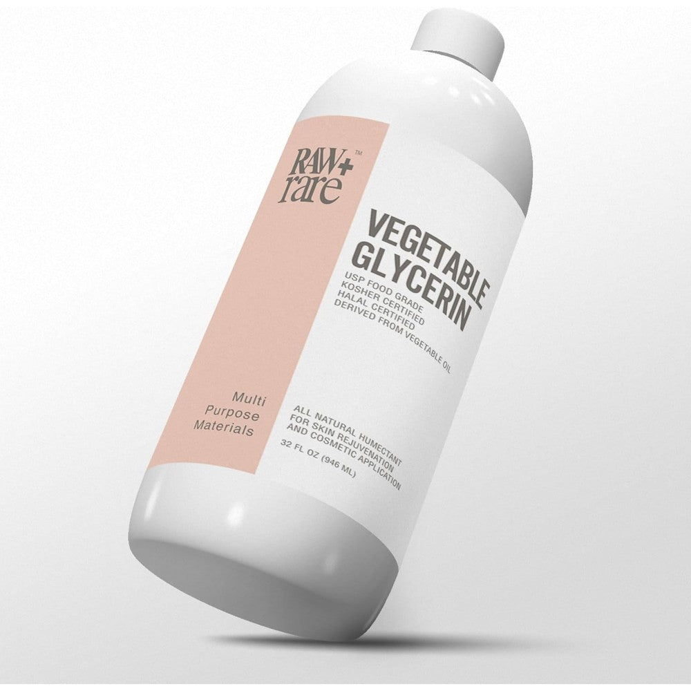 Raw Plus Rare Vegetable Glycerin 32 Fluid Ounce front view