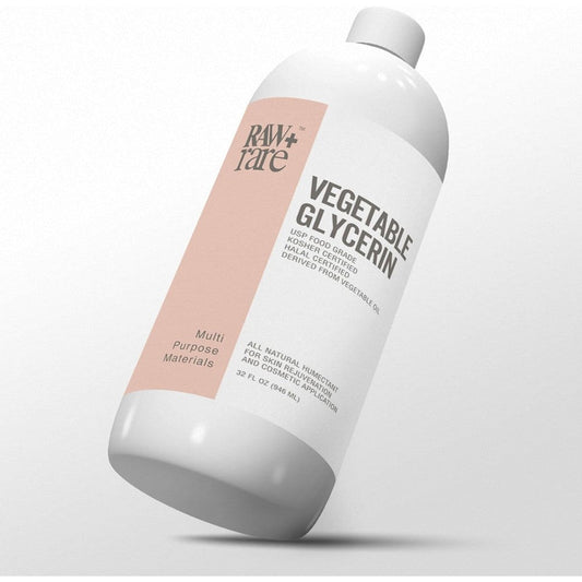 Raw Plus Rare Vegetable Glycerin 32 Fluid Ounce front view
