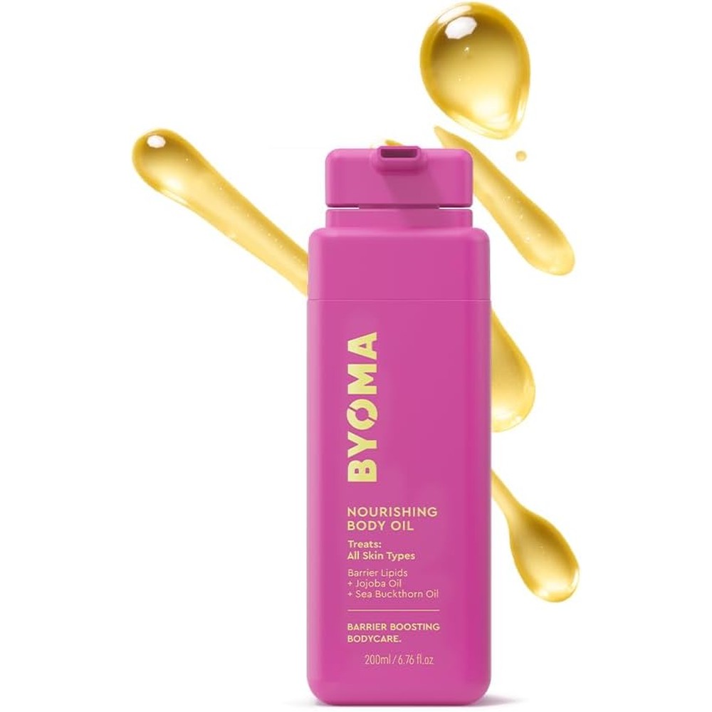 Byoma Nourishing Body Oil front view bottle