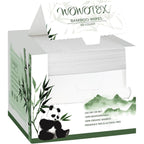 Wowotex bamboo viscose disposable face towel 60 count box front view authentic USA import