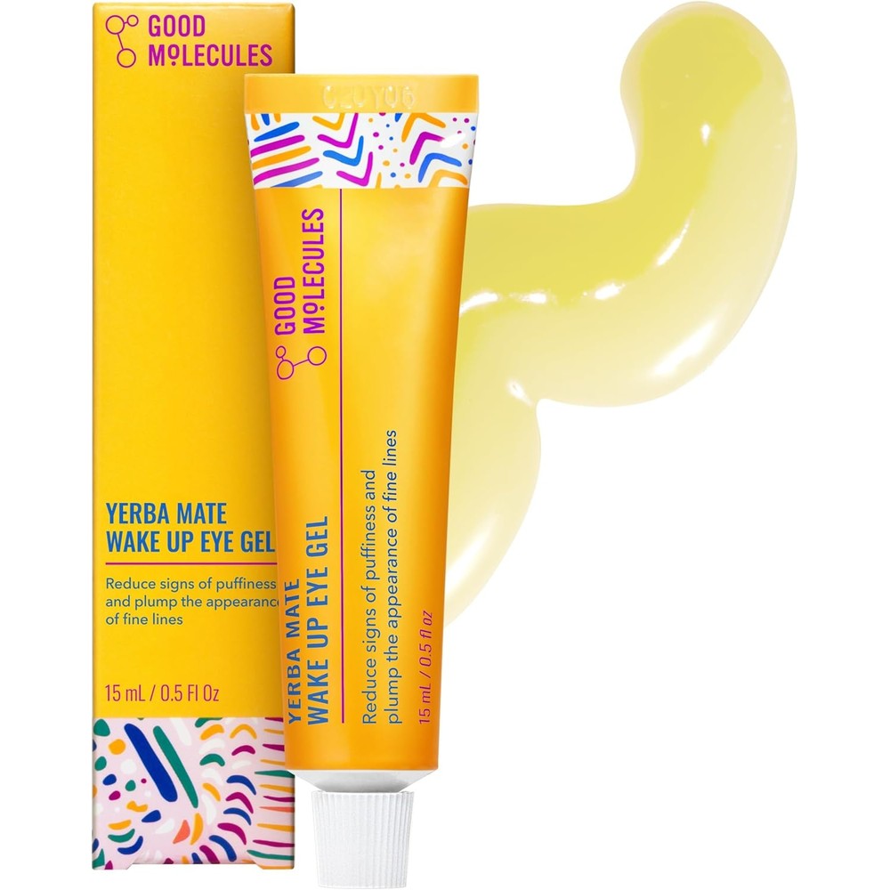 Good Molecules Yerba Mate Wake Up Eye Gel tube for reducing under eye dark circles