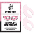 Peace Out Retinol Eye Lift Patches front view packaging