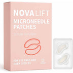 Novalift MicroGlow Microneedle Eye Patches front view packaging