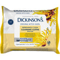 Dickinson's Original Witch Hazel Refreshingly Clean Cleansing Cloths front view packaging