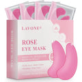 Lavone rose under eye patches mask front view packaging